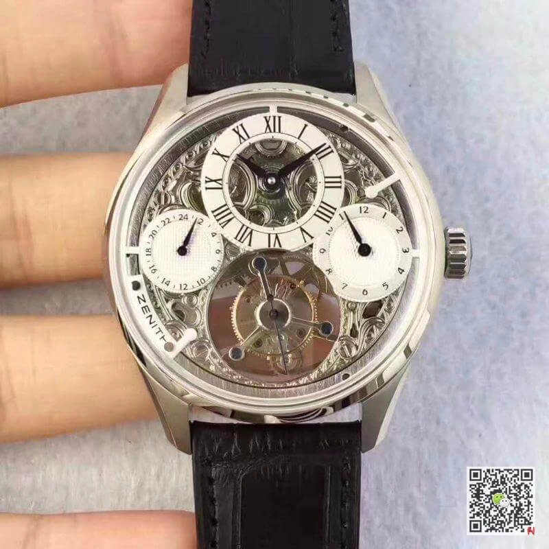 Zenith EP Calender 03.2080.4021 1:1 Best Edition Replica Watch Swiss Tourbillon